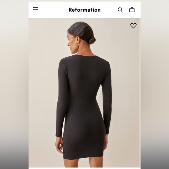 Reformation Cally Dress Size 2 - Picture 3 of 3